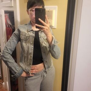 Hollister Light Blue Denim Jacket